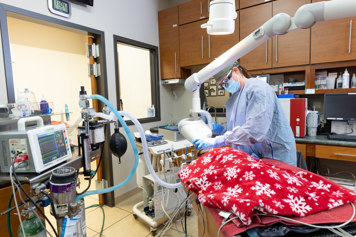 The dental area at NAH